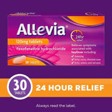 Allevia Hayfever Allergy Relief Tablets Fexofenadine   30 per pack