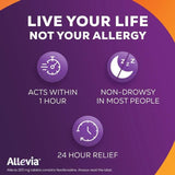 Allevia Hayfever Allergy Relief Tablets Fexofenadine   30 per pack