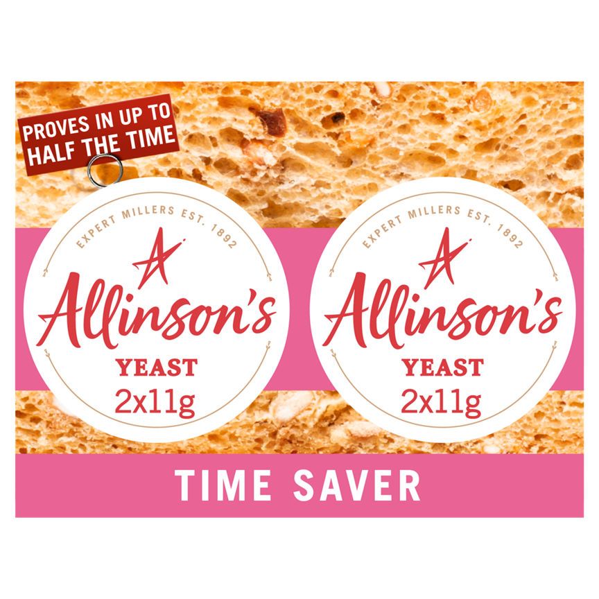 Allinson's Time Saver Yeast 2 Pack