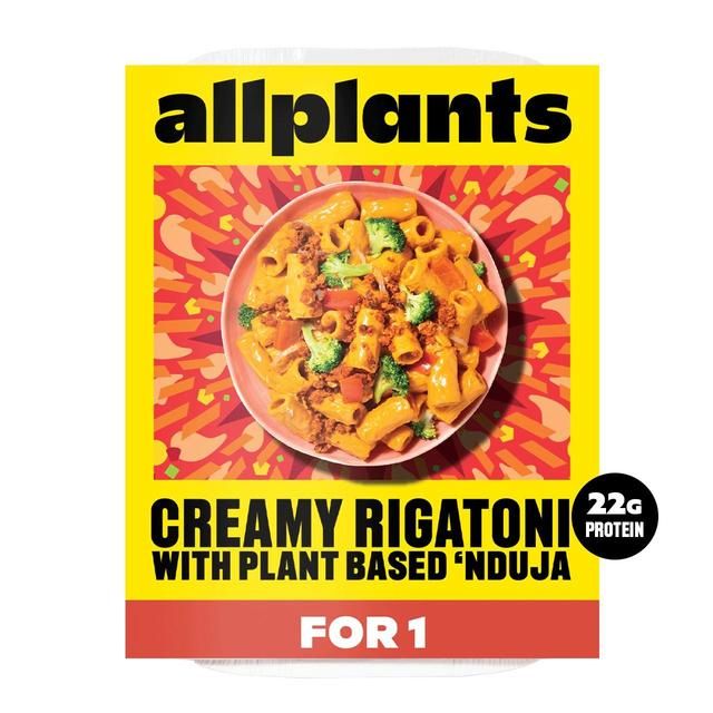 allplants Creamy Rigatoni with Plant Based 'Nduja for 1   425g