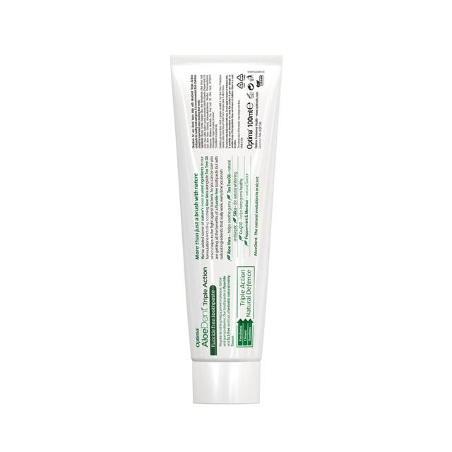 AloeDent Triple Action Toothpaste   100ml - McGrocer
