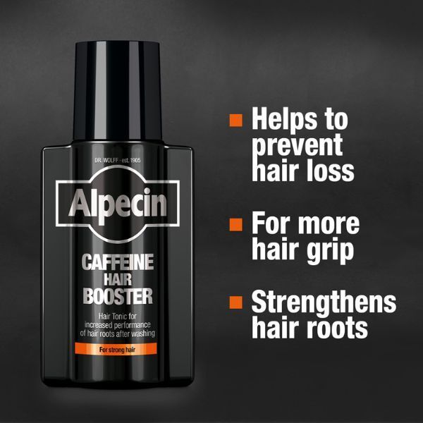 Alpecin Black Caffeine Hair Booster 1x 200ml - McGrocer