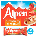 Alpen Cereal Bars Strawberry & Yoghurt   5 x 29g