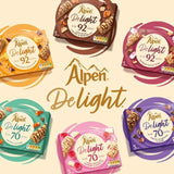 Alpen Delight Cereal Bars Chocolate Honeycomb   5 per pack