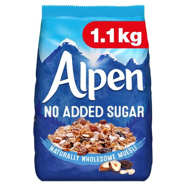 Alpen Muesli No Added Sugar   1.1kg