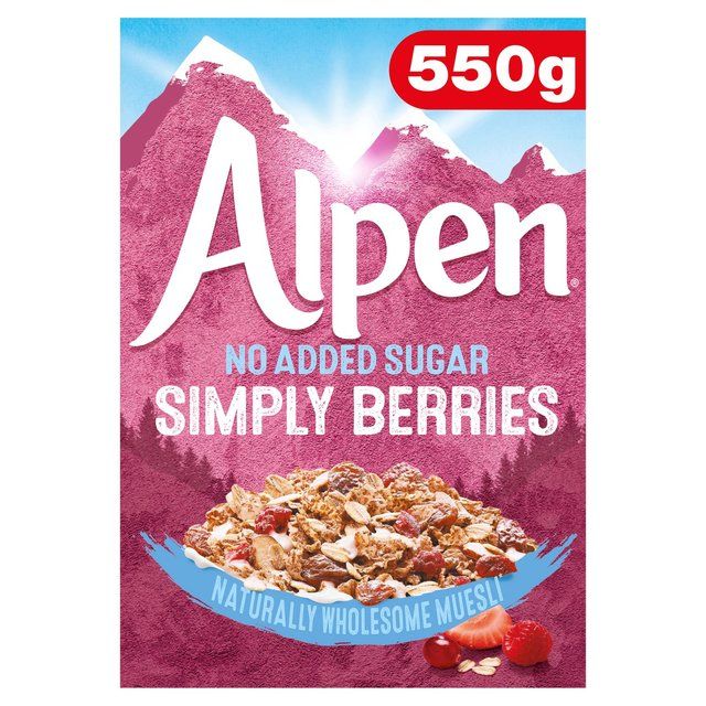 Alpen No Added Sugar Simply Berries