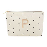 Alphabet Cosmetic Bag Letter P - McGrocer