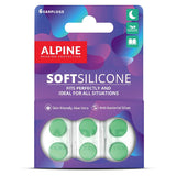 Alpine Soft Silicone Earplugs 3 Pairs