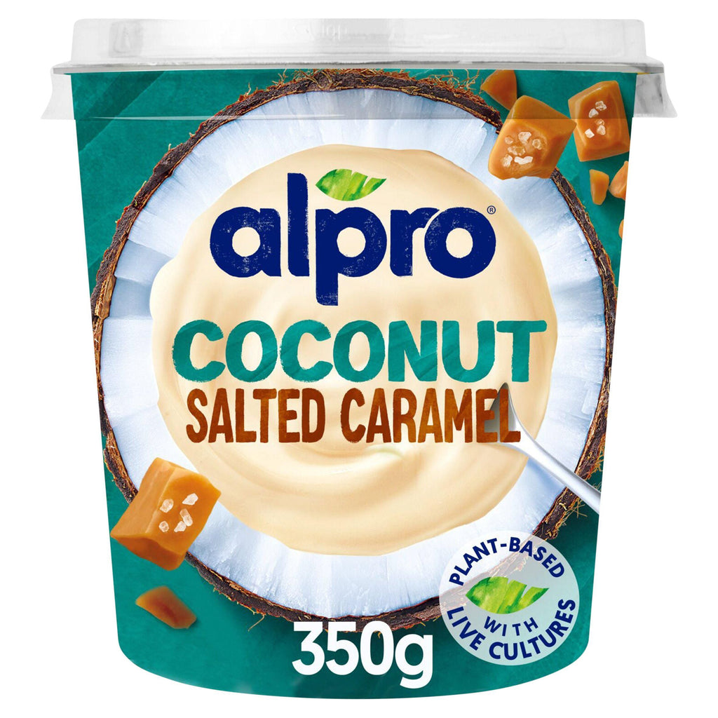 Alpro Coconut Salted Caramel Dairy Free Yoghurt Alternative 350g