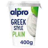 Alpro Greek Style Plain Yoghurt Alternative   400g