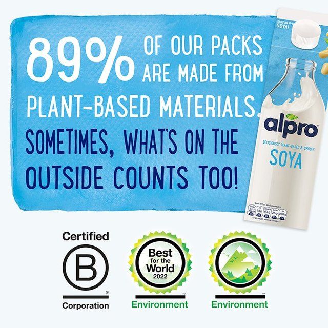 Alpro No Sugars Organic Soya Long Life Drink   1L - McGrocer
