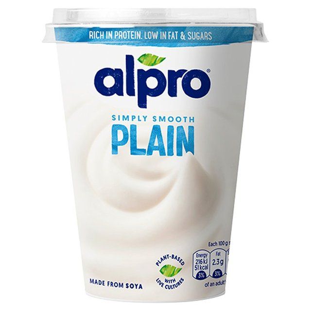 Alpro Plain Yoghurt Alternative   500g