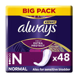 Always Daily Extra Protect Normal Odour Lock Liners 48 liners - McGrocer
