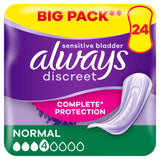 Always Discreet Incontinence Pads Normal x24