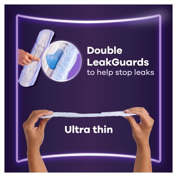 Always Discreet Incontinence Pads Plus Ultimate Night X12 - McGrocer