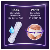 Always Discreet Incontinence Pads Plus Ultimate Night X12 - McGrocer
