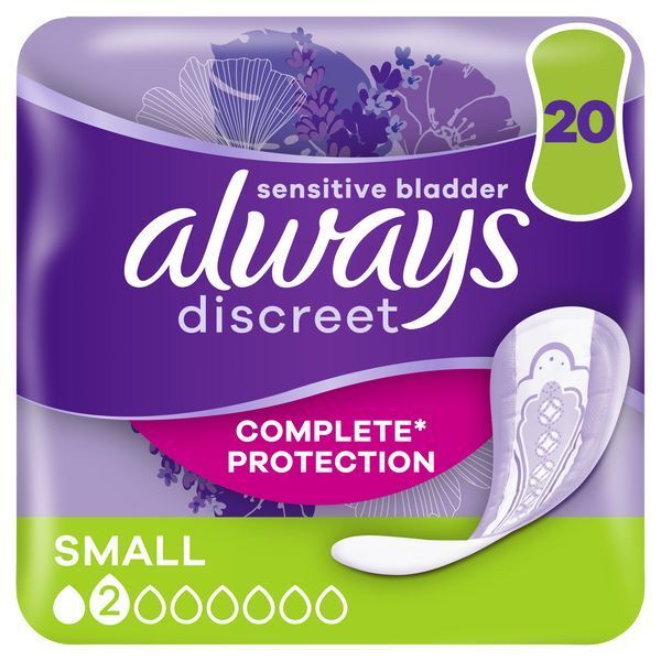 Always Discreet Incontinence Pads Small 20