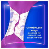 Always Platinum Long Sanitary Towels Wings Size 2   10 per pack