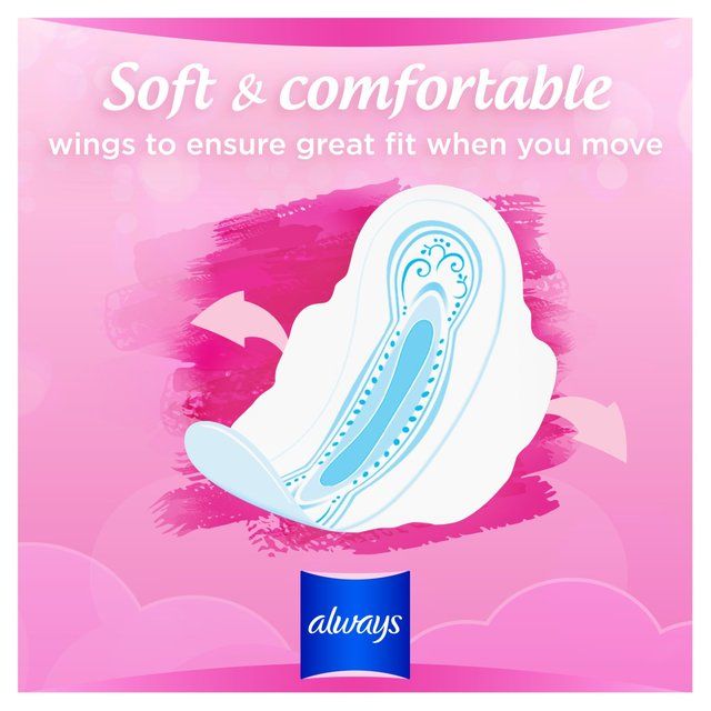 Always Sanitary Towels Sensitive Normal (Size 1) Wings   14 per pack