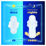 Always Sanitary Towels Ultra Long (Size 2) Wings   20 per pack