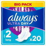 Always Sanitary Towels Ultra Long (Size 2) Wings   20 per pack