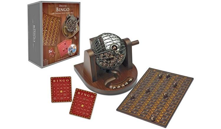 Ambassador Craftsman Wood Veneer Deluxe Bingo - McGrocer