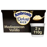 Ambrosia Deluxe Rice Madagascan Vanilla 2x110g