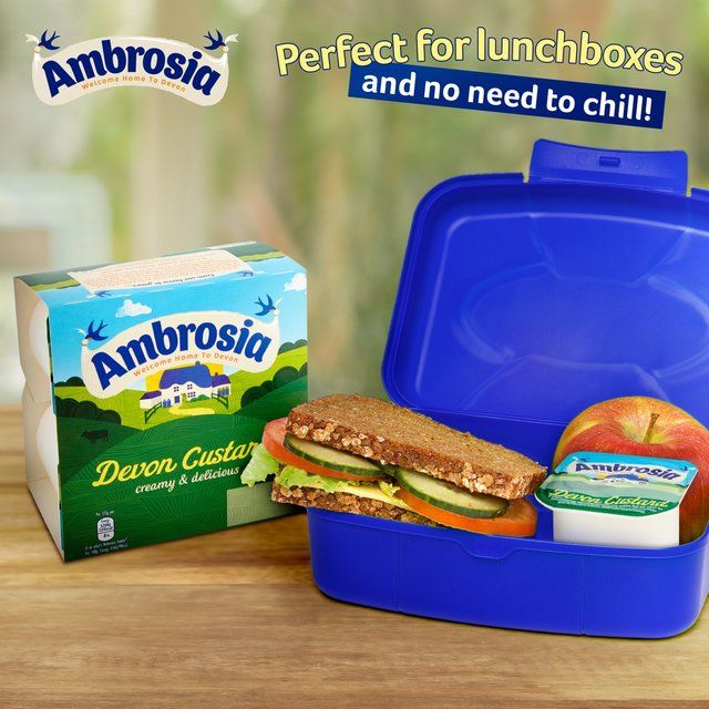 Ambrosia Devon Custard Pots   4 x 125g