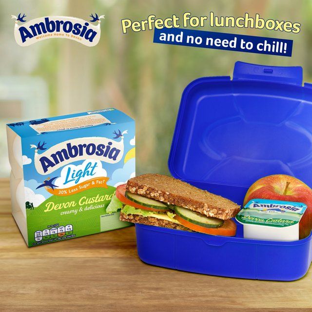 Ambrosia Light Custard Pots   4 x 125g - McGrocer