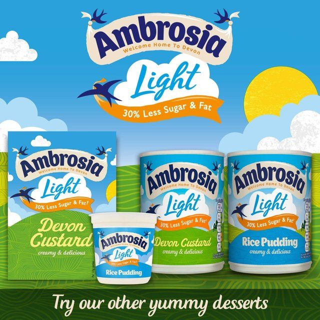 Ambrosia Light Rice Pudding   400g - McGrocer