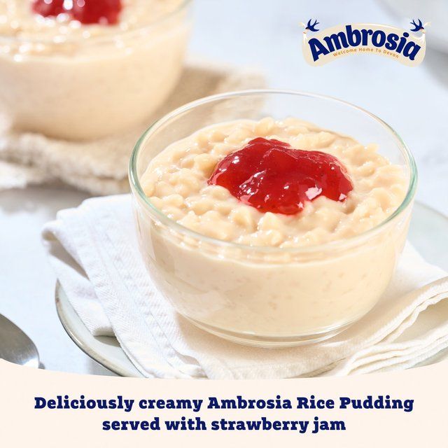 Ambrosia Rice Pudding    4 x 125g - McGrocer