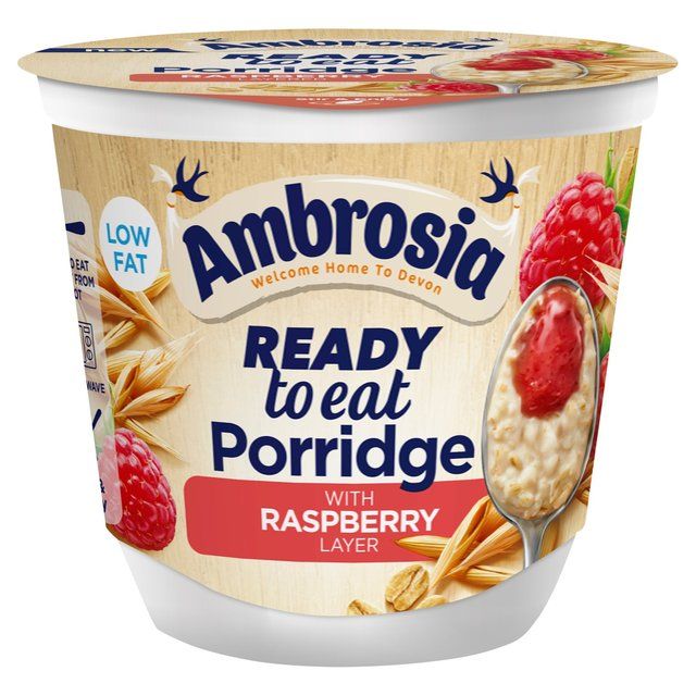 Ambrosia RTE Porridge Raspberry