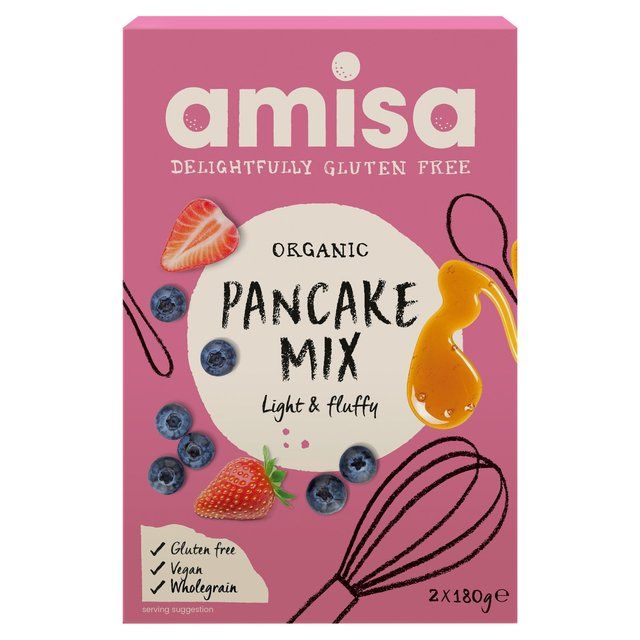 Amisa Organic Gluten Free Pancake Mix