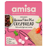 Amisa Organic Gluten Free Quinoa Fibre Plus Crispbread   100g