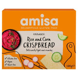 Amisa Organic Gluten Free Rice & Corn Crispbread   120g