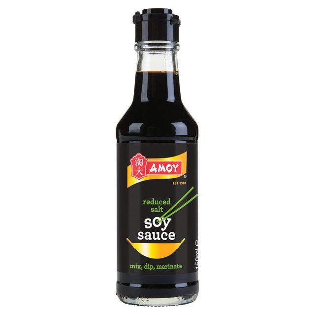Amoy Soy Sauce Reduced Salt   150ml - McGrocer