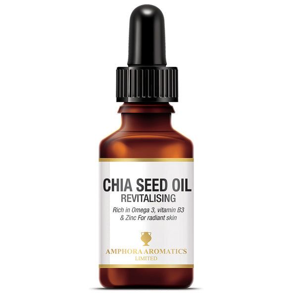 Amphora Aromatics Chia Seed Oil 25ml - Revitalising - McGrocer