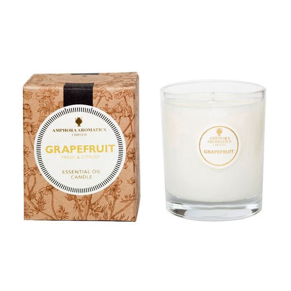 Amphora Aromatics Grapefruit 40hr Pot Candle - McGrocer