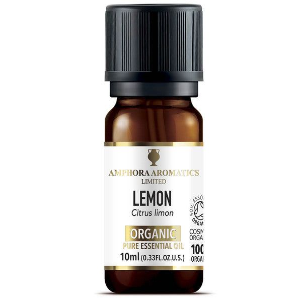 Amphora Aromatics Organic Lemon Essential Oil 10ml