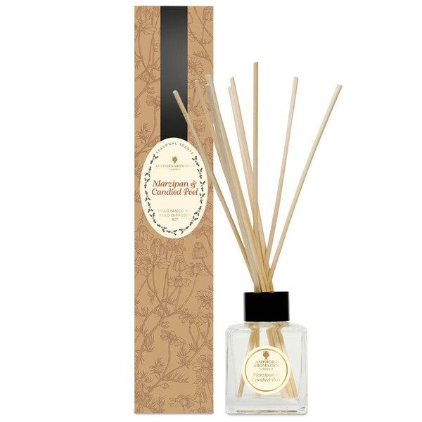 Amphora Aromatics Reed Diffuser Kit Marzipan & Candied Peel