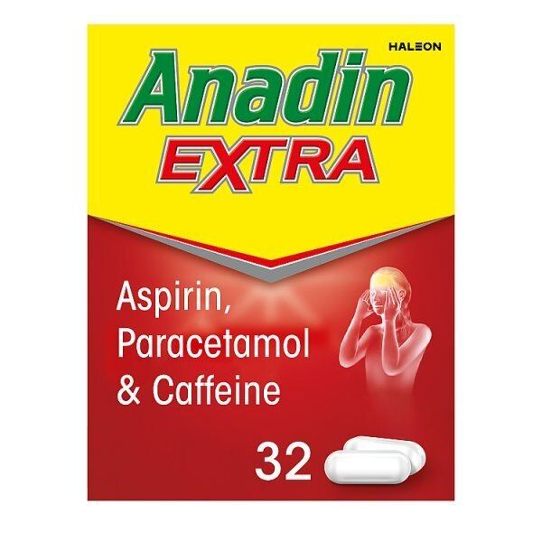 Anadin Extra Pain Relief Tablets 32 Caplets