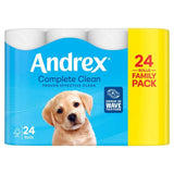 Andrex Classic Clean 24 Rolls   24 per pack