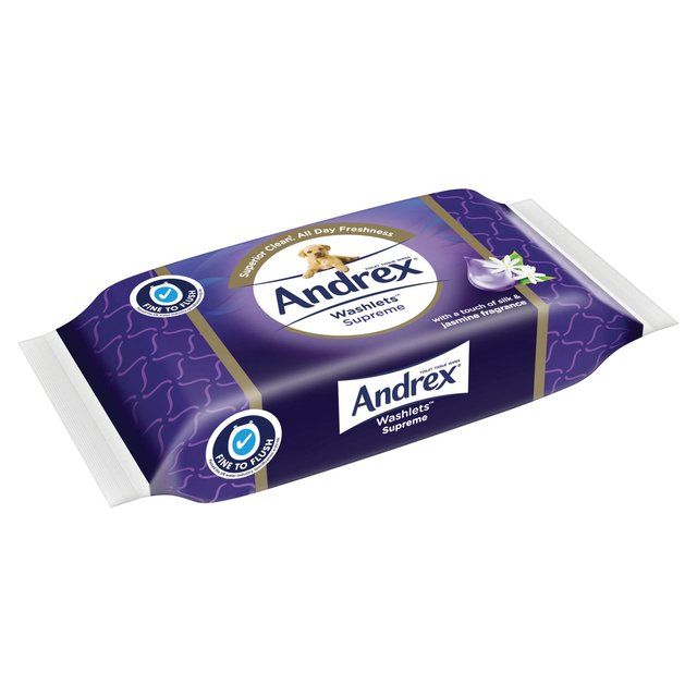 Andrex Supreme Washlets   40 per pack