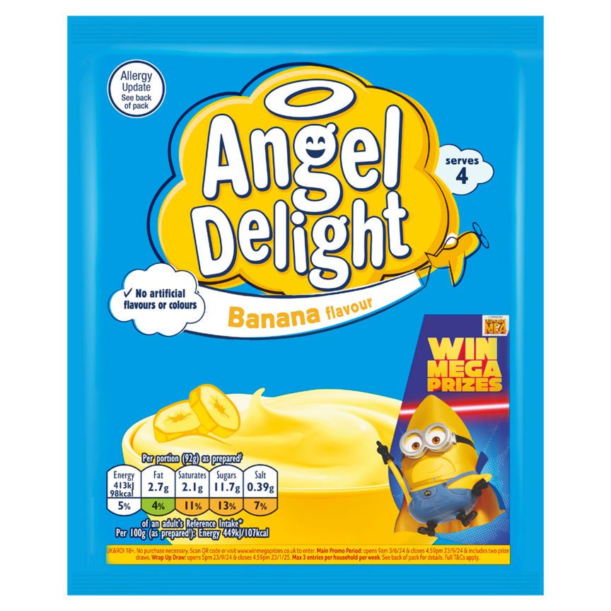 Angel Delight Banana Instant Dessert Mix