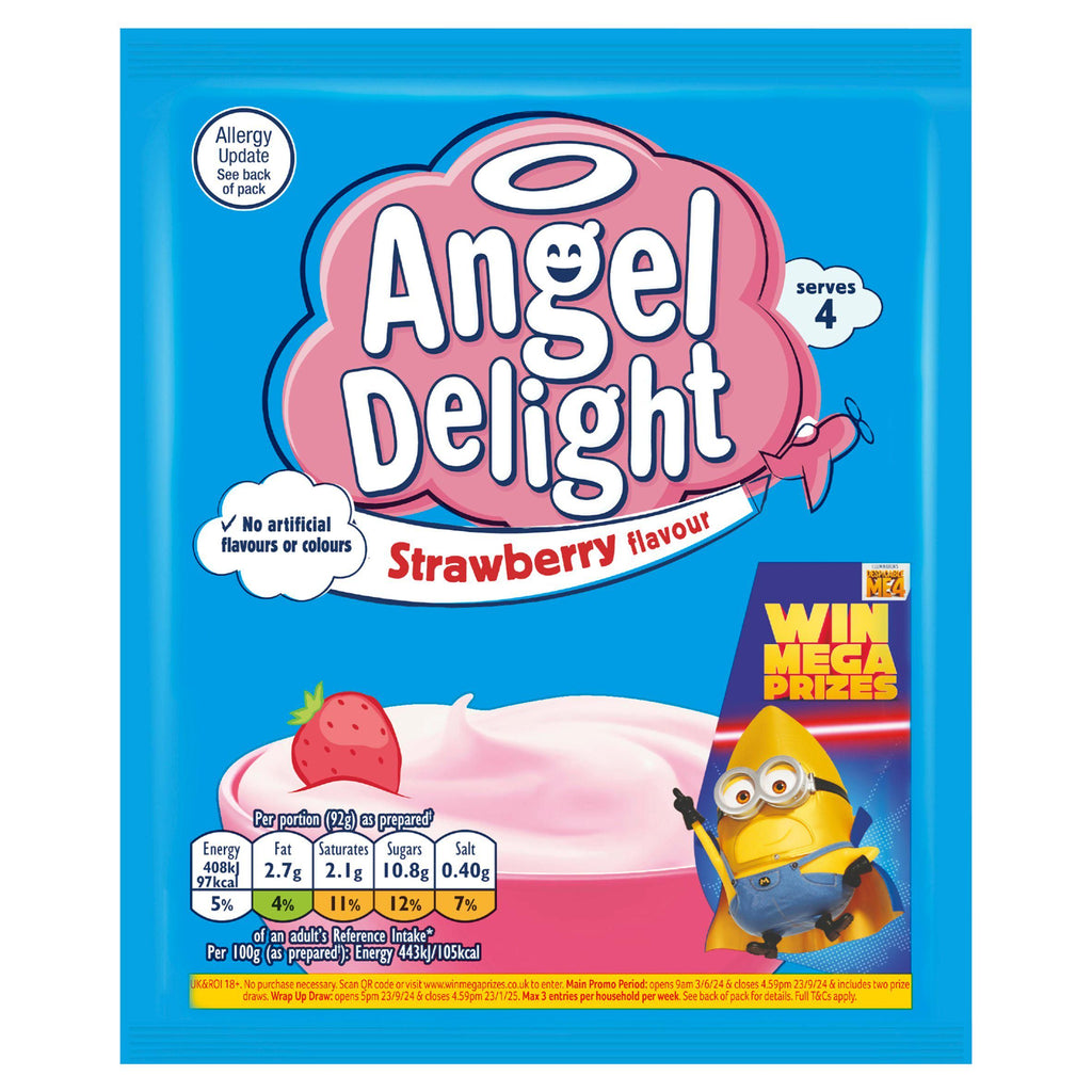 Angel Delight Strawberry Flavour Dessert 59g