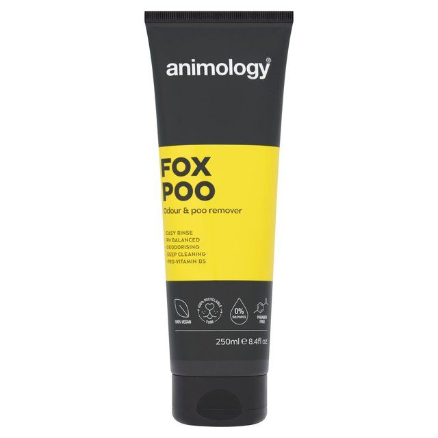 Animology Deodorising Fox Poo Shampoo for Dogs   250ml - McGrocer