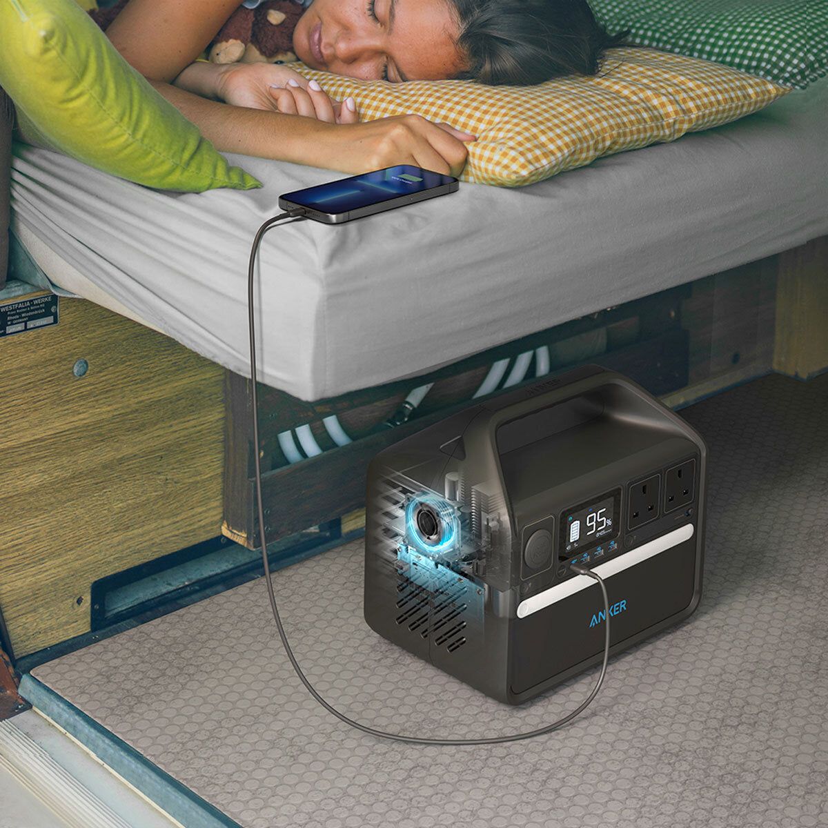Anker 535 PowerHouse 512Wh Portable Power Station - McGrocer
