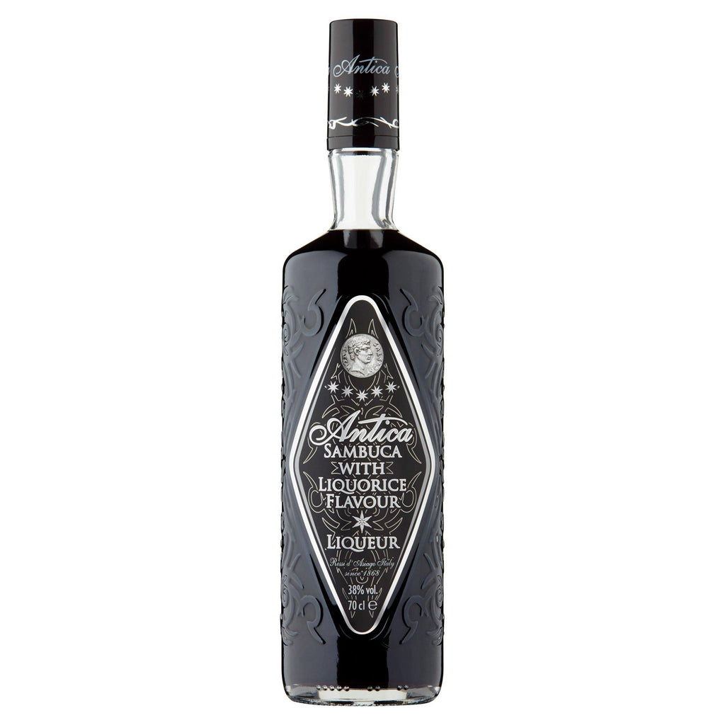 Antica Sambuca with Liquorice Flavour Liqueur 70cl