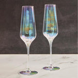 Anton Studio Designs Palazzo Flute Glasses Set of 2 300ml Lustre   2 per pack