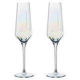 Anton Studio Designs Palazzo Flute Glasses Set of 2 300ml Lustre   2 per pack